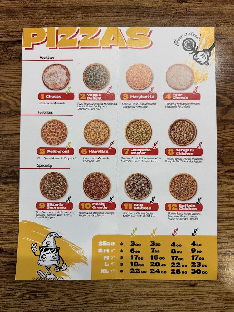 Slizeria Menu image 1